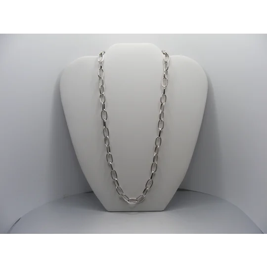 Stainless Steel Paperclip Chain 20"