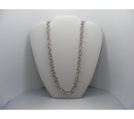 21" Stainless Fancy Rolo Chain