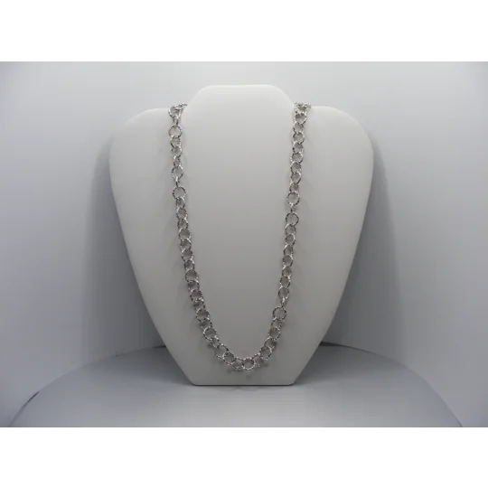 21" Stainless Fancy Rolo Chain