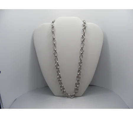 20" Stainless Fancy Rolo Chain #2