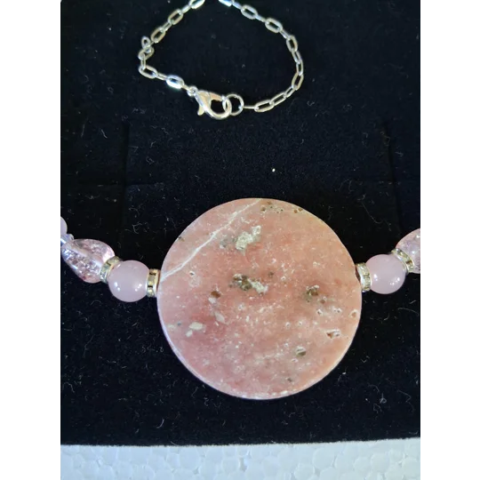 Magnificent Magnasite + Quartzite + Crystal Necklace
