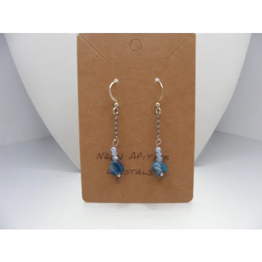 Neon Appetite and Crystal Earrings