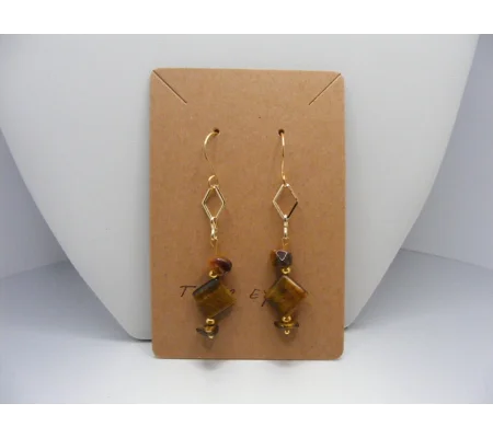 Tiger Eye Earrings