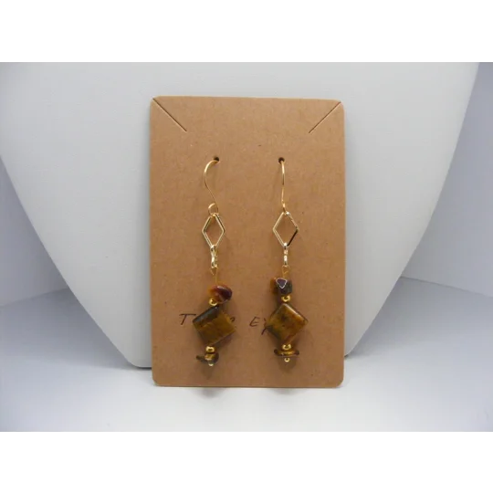 Tiger Eye Earrings