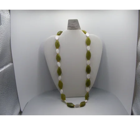 MOP and Serpentine necklace