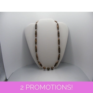 Pink Feldspar necklace