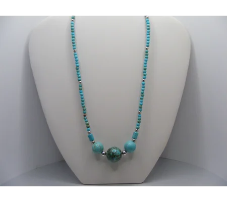 Howlite Turqouise Necklace