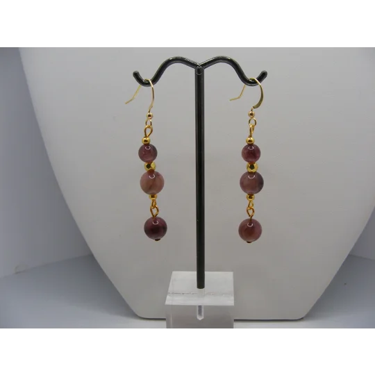 FLower Jade earrings
