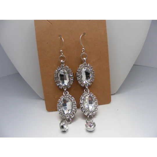 Bride Crystal necklace and earring set