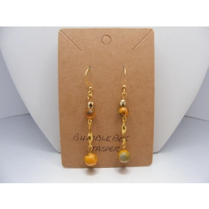 Bumble Bee Jasper earrings