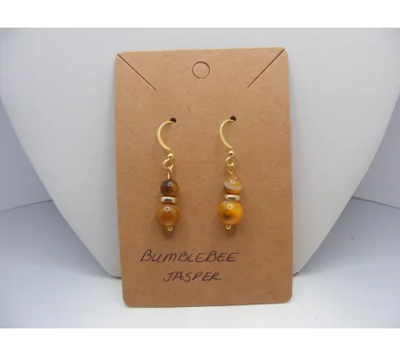 Bumble Bee Jasper earrings