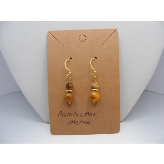 Bumble Bee Jasper earrings