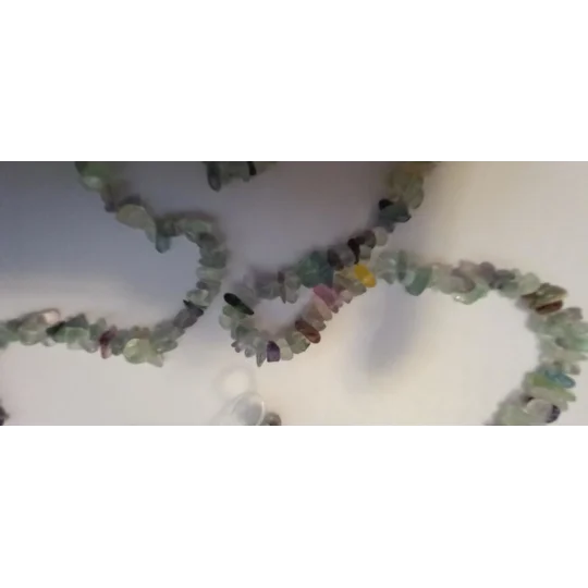 Florite bead chips 32" Strand #1