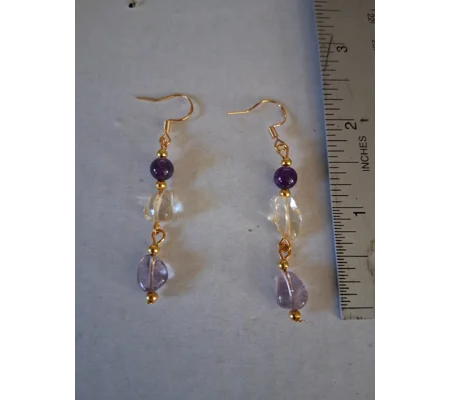 Am I Citified Ametrine + Amethyst + Citrine Necklace Set