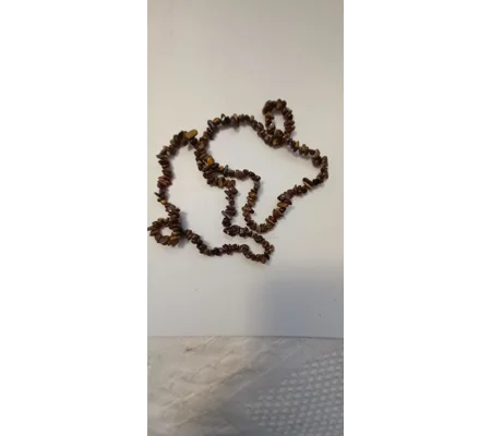 Tiger Eye bead chips 32" Strand