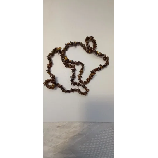 Tiger Eye bead chips 32" Strand