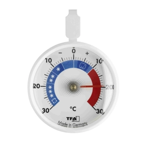 Analoges Kühlthermometer Weiß (14.4006) Kühlschrank Gefrierschrank