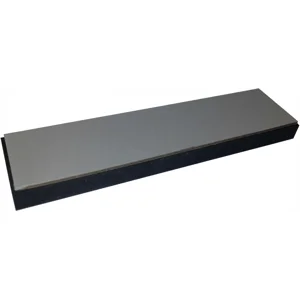 XXL Sic-Abziehleder 30 x 7cm, 0,5cm Dicke mit Sic-Oberfläche, und Kautschukblock