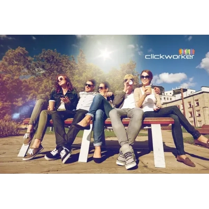 Verdiene Nebenverdienst mit der Clickworker-App: Umfragen, Tests und mehr!