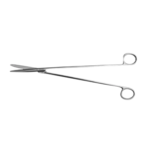 Pflanzenschere aus rostfreiem Edelstahl,30cm gebogen