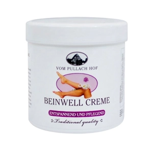 Beinwell Creme 250ml - traditionelle Natur Hautpflege Creme für müde Beine