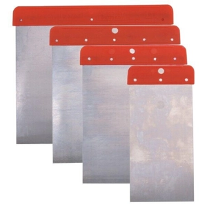 Connex Japanspachtel-Satz 4-teilig-50, 80, 100 und 120mm - Flächenspachtel - Set