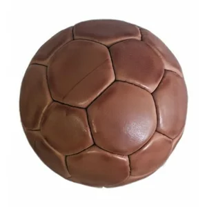 Leder Handball braun, Herren, Gr. 2, handgefertigter Echtleder-Handball