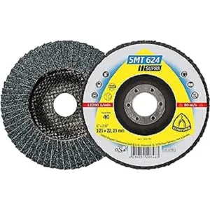 Klingspor SMT 624 Schleifmopteller, 125 x 22,23 mm Korn 120 gewölbt 1 Stk