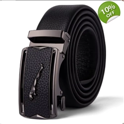 Genuine Leather Belts - Automatic Buckle Premium..