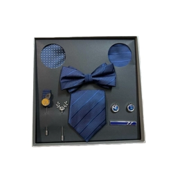 Men's 8-Piece Luxury Silk Ti..