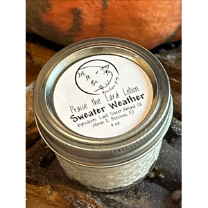 Sweater Weather Praise the Lard Lotion