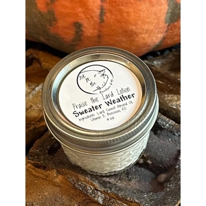 Sweater Weather Praise the Lard Lotion