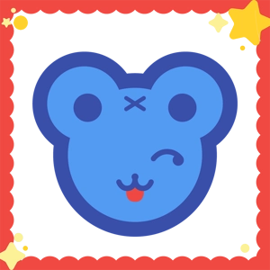 Blueberry bear sticker Blueberry bear sticker