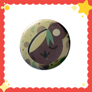 Coconut bear pin