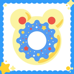 Donut Sticker
