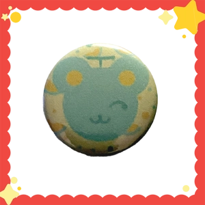 Melon bear pin Melon bear pin