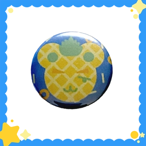 Pineapple bear pin