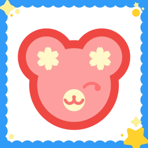 Sakura bear Sticker