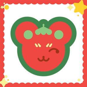 Strawberry bear Sticker Strawberry bear Sticker