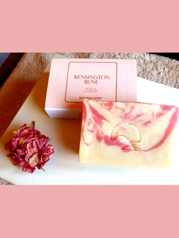 Kensington Rose Natural soap