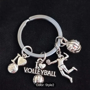 Volleyball Player Keychain for Volleyball Lovers (Style 2)