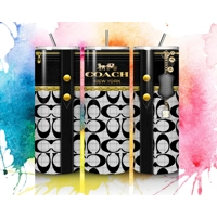 Coach tumbler black