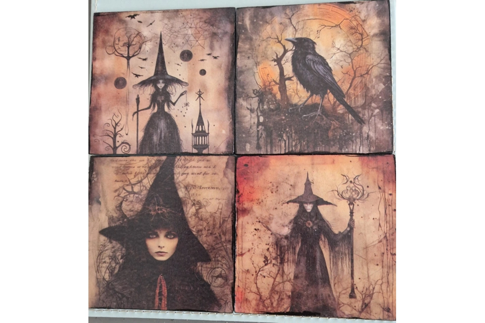 Decoupage Drinks Coasters