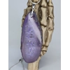 Purple agate pendant an..