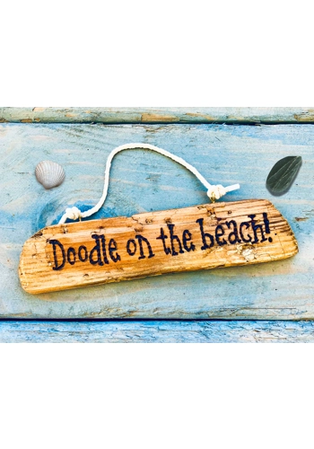 Doodle on the beach