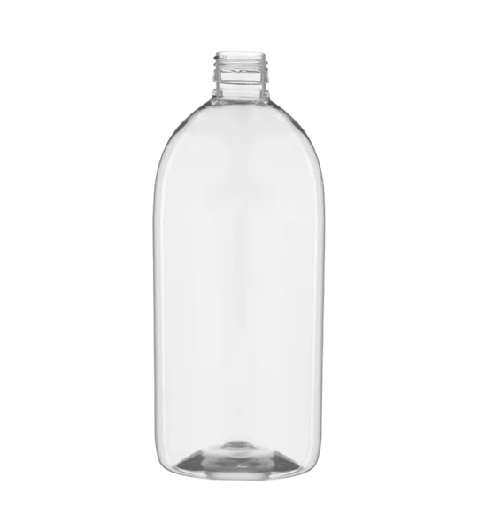 1000ml clear PET Gatsby Round Juice Bottles with 28mm juice caps