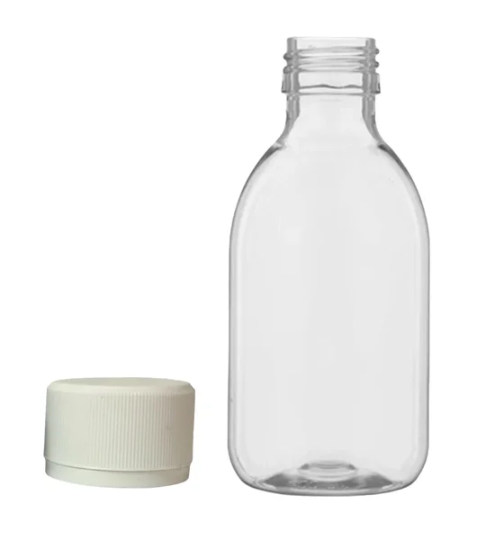 200ml clear PET Gatsby Round Juice Bottles with 28mm juice bottles