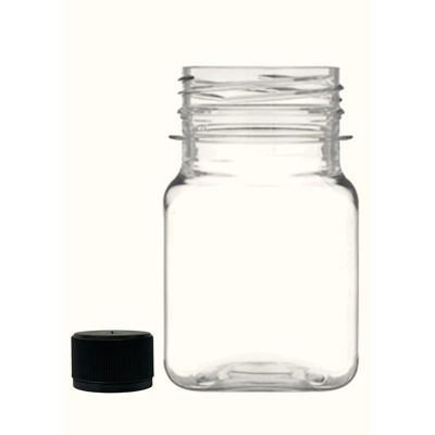 80ml Square Juice Bottles