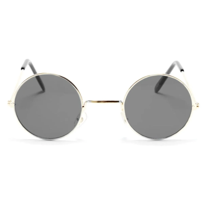 product Image for Steampunk round glasses (black)
