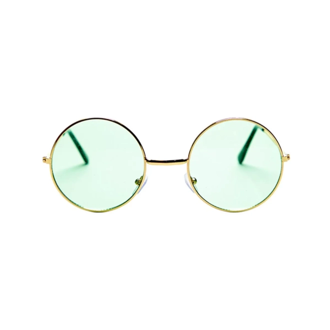 product Image for Steampunk round glasses (green)